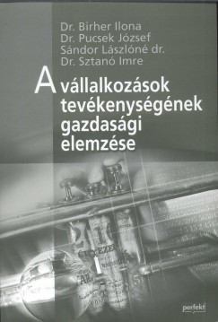 Dr. Birher Ilona - Dr. Pucsek Jzsef - A vllalkozsok tevkenysgnek gazdasgi elemzse