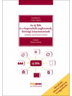 Czine gnes  (Szerk.) - Az j Btk. s a kapcsold jogforrsok, brsgi irnymutatsok