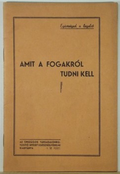 Amit a fogadrl tudni kell