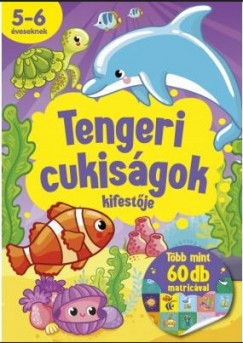 Erneszt Anna  (Szerk.) - Tengeri cukisgok kifestje