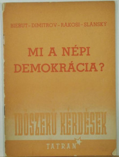 Mi a npi demokrcia?