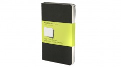 Moleskine jegyzetfzet CAHIER 3db QP313 fekete "P" sima