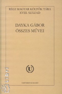 Dayka Gbor - Dayka Gbor sszes mvei