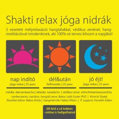 Bakos Judit Eszter Ph.D - Shakti Relax jóga nidrák - CD