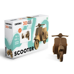 Motor 3D festhet� karton puzzle (Cartonic)
