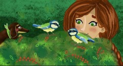 Gll Viktria Emese - Borsi az erdben (Ringat) - Diafilm