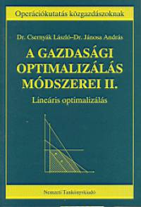 Csernyk Lszl - Jnosa Andrs - A gazdasgi optimalizls mdszerei II.