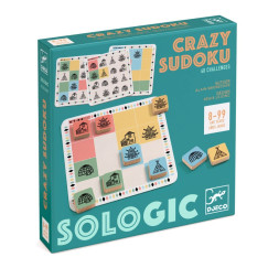 Sudoku m�sk�nt, logikai j�t�k f�b�l (DJECO, Crazy Sudoku)