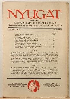 Babits Mihly  (Szerk.) - Gellrt Oszkr  (Szerk.) - Nyugat XXXII. vf. 2. szm
