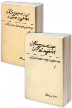 Klaniczay Gbor  (sszell.) - Kristf Ildik  (sszell.) - Pcs va  (sszell.) - Magyarorszgi boszorknyperek 1-2.