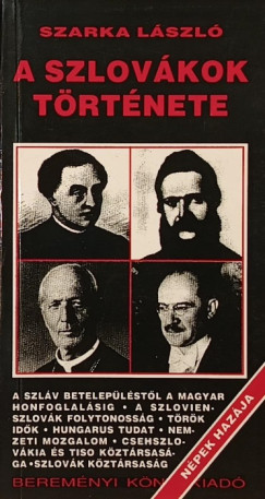Szarka László - A szlovákok története