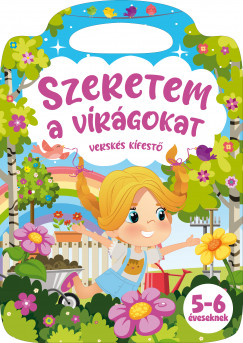 Szeretem a virgokat - versiks kifest
