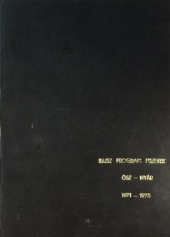 Az IBUSZ klfldi trsasutazsainak programja 1971 szepzembertl - 1972 mrciusig