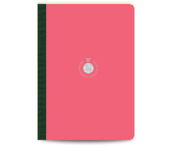 Flexbook Smartbook vonalas jegyzetf�zet � r�zsasz�n, 17 � 24 cm, v�szongerinc� kivitelben