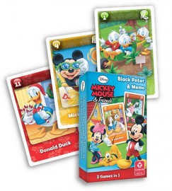 Mickey Mouse & Friends MINI Fekete Pter krtya