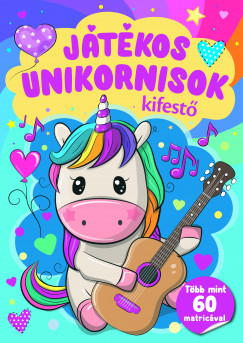 Duzs Mria  (Szerk.) - Jtkos unikornisok kifest