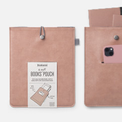 Bookaroo Rózsaszín Könyv és irattartó tok (blush árnyalat)