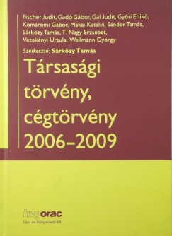 Dr. Srkzy Tams  (Szerk.) - Trsasgi trvny, cgtrvny 2006-2009