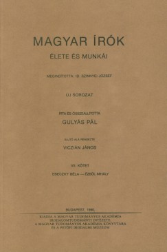 Dr. Gulys Pl - Magyar rk lete s munki VII.