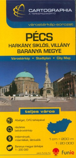 Pcs vrostrkp - Baranya megye - 1:20 000