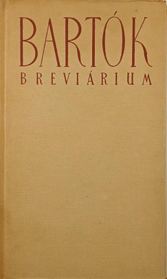 Ujfalussy Jzsef  (sszell.) - Bartk-brevirium