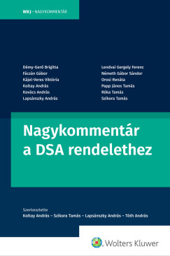 Lapsnszky Andrs  (szerk.) - Nagykommentr a DSA rendelethez