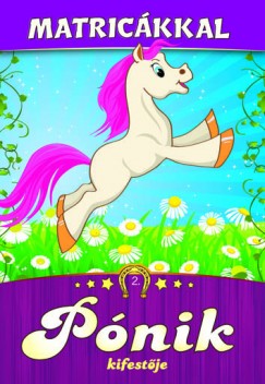 Pónik kifestője matricákkal