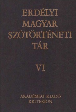 Erdlyi magyar sztrtneti tr VI.