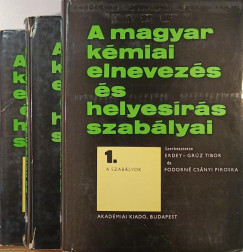 A magyar kémiai elnevezés és helyesírás szabályai 1-3.