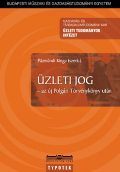 Dr. Pzmndi Kinga - zleti jog - az j Polgri Trvnyknyv utn