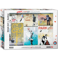 Banksy - Utcai művészet, 1000 db-os puzzle (EUROGRAPHICS, 6000-5765)