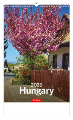 Hungary falinaptr 22x33 cm - 2026