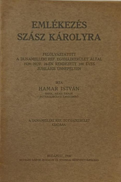 Hamar Istvn - Emlkezs Szsz Krolyra