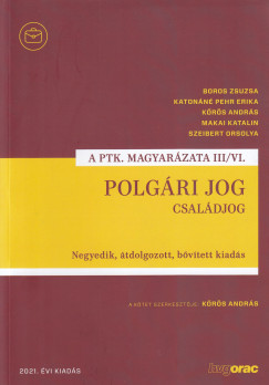 Dr. Krs Andrs  (Szerk.) - Polgri jog III/VI.