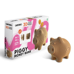Malac persely 3D festhet� karton puzzle (Cartonic)