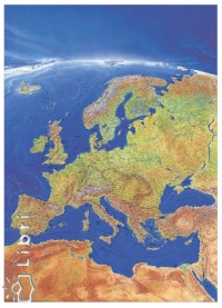 Eurpa panorma trkp (manyaglccel) 63x43 cm