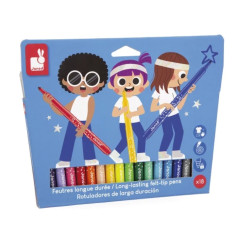 Hosszú élettartamú filctoll - 18 db +3 évs kortól