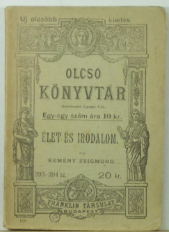 Kemny Zsigmond - let s irodalom