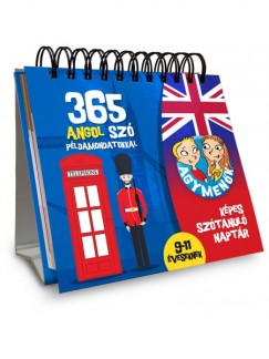 Agymenők - Képes szótanuló naptár - 365 angol szó példamondatokkal - 9-11 éveseknek