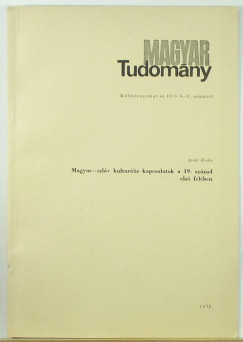 Arat Endre - Magyar-szlv kulturlis kapcsolatok a 19. szzad els felben