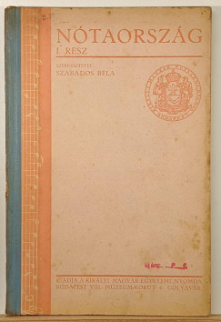 Szabados Bla  (Szerk.) - Ntaorszg I.