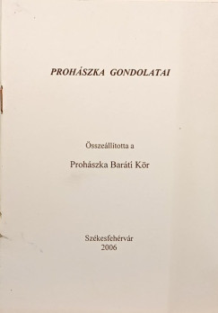 Prohszka gondolatai