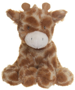 Geoffrey Zsir�f, barna/b�sz kicsi 15 cm pl�ss (Cutie Heads - Fresh Kid 3338)