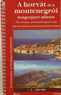 A horvát és a montenegrói tengerpart atlasza