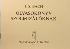 Johann Sebastian Bach - Agcsy Lszl  (sszell.) - Olvasknyv szolmizlknak