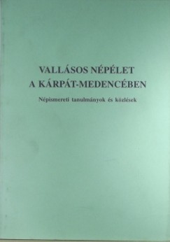 Barna Gbor  (Szerk.) - Vallsos nplet a Krpt-medencben