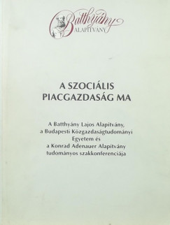 Nmethn Stadler Erika  (Szerk.) - A szocilis piacgazdasg ma