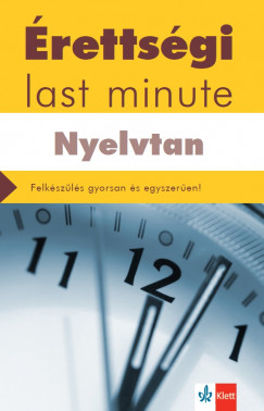 Diszegi Endre - rettsgi - Last minute - Nyelvtan