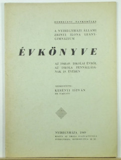 A Nyregyhzi llami Zrnyi Ilona Lenygimnzium vknyve