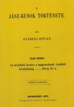 A jsz-kunok trtnete I.